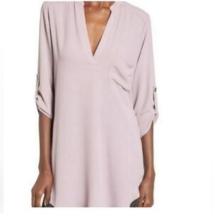 Lush Women's Tunic Top - Soft Pink